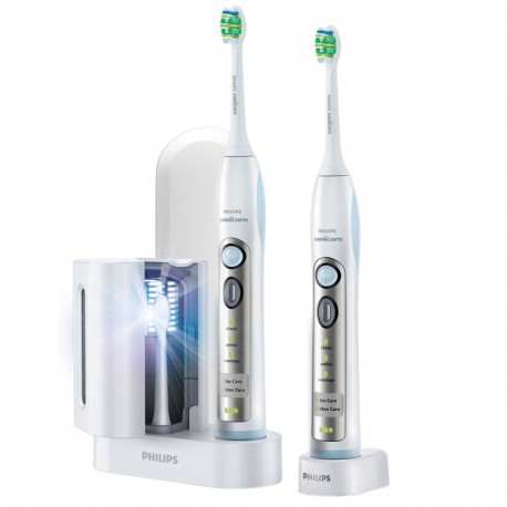 periuță de dinți electrică Philips Sonicare FlexCare cu sterilizator cu funcție de igienizare UV a capetelor între utilizări
